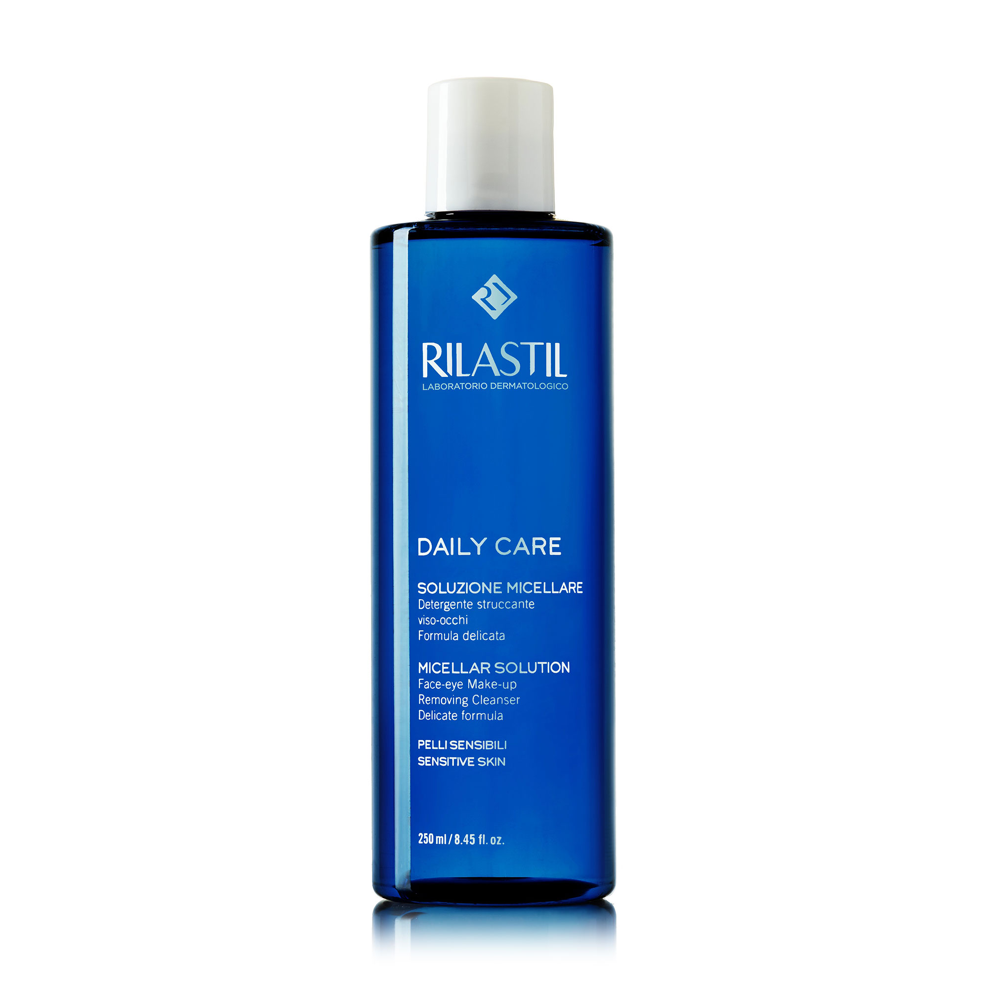 Очищувальна міцелярна вода для обличчя та очей Rilastil Daily Care Soluzione Micellare, 250 мл